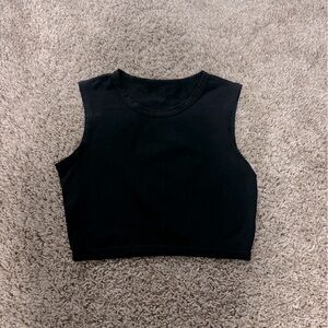 black tank top